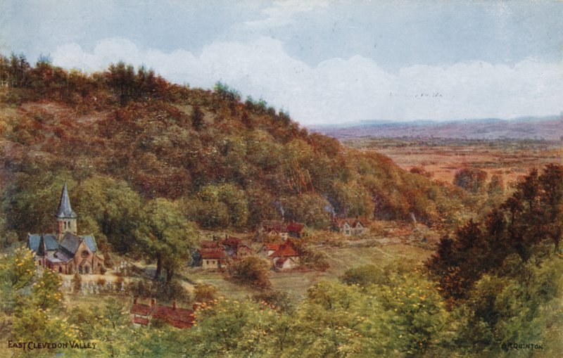 Valle de East Clevedon de Alfred Robert Quinton