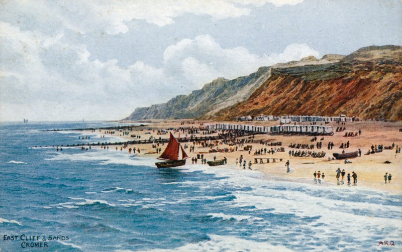 East Cliff y Sands, Cromer de Alfred Robert Quinton