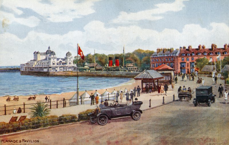 Explanada y pabellón, Weymouth de Alfred Robert Quinton