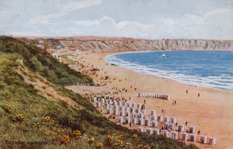Bahía de Filey, desde el sur de Alfred Robert Quinton
