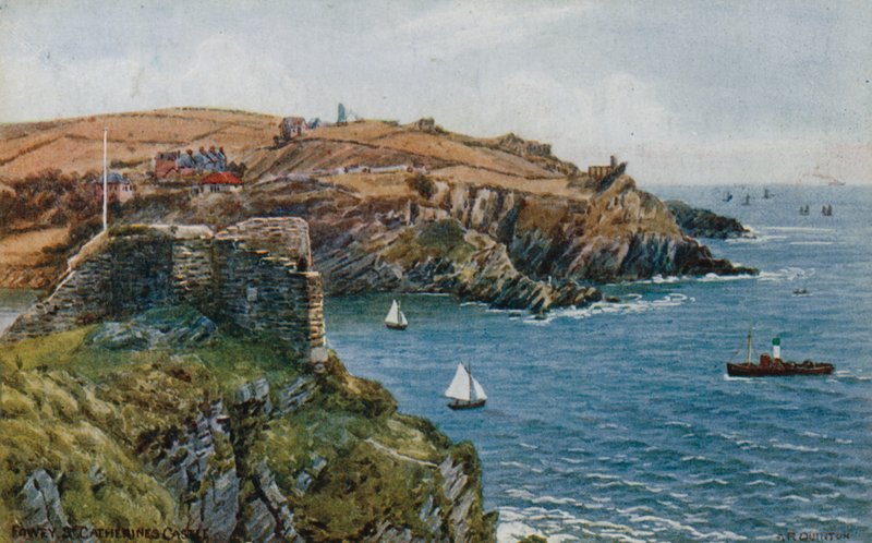 Fowey, Castillo de Santa Catalina de Alfred Robert Quinton
