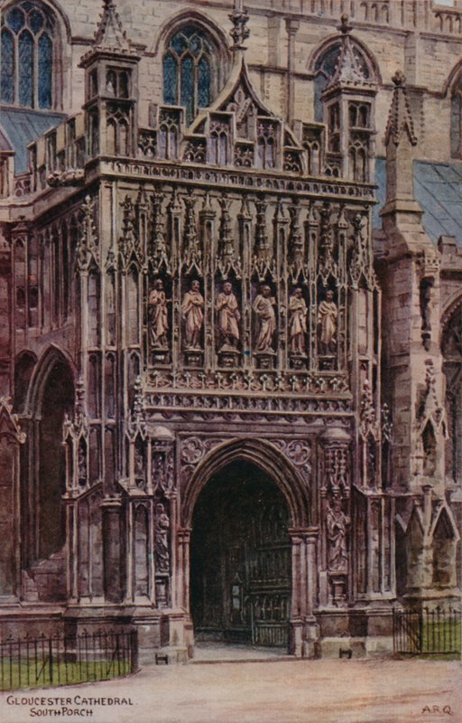 Catedral de Gloucester, Pórtico Sur de Alfred Robert Quinton