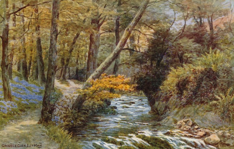Groudle Glen, Isla de Man de Alfred Robert Quinton