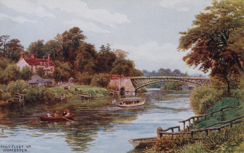 Holt Fleet, cerca de Worcester de Alfred Robert Quinton