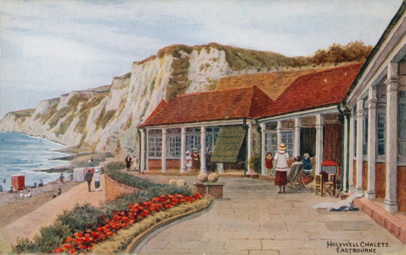 Chalets de Holywell, Eastbourne de Alfred Robert Quinton