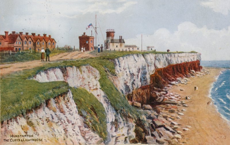 Hunstanton, Los Acantilados y el Faro de Alfred Robert Quinton