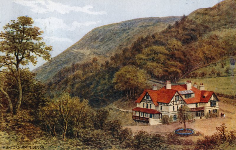 Hunters Inn, N Devon de Alfred Robert Quinton