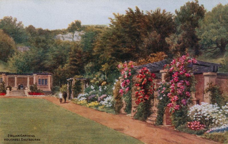 Jardines italianos, Holywell, Eastbourne de Alfred Robert Quinton