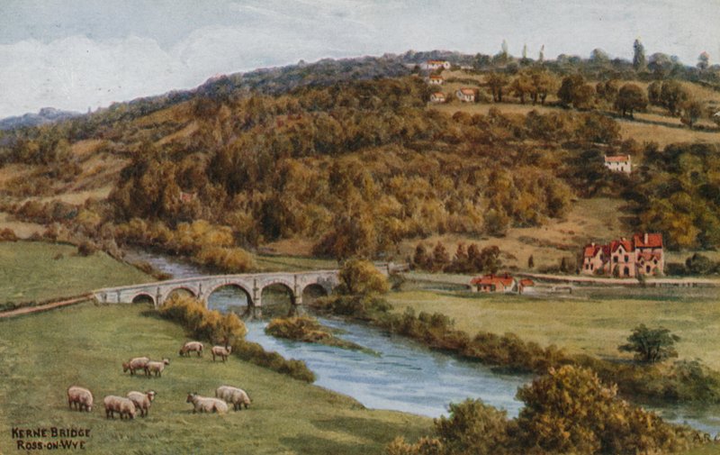 Puente Kerne, Ross-on-Wye de Alfred Robert Quinton