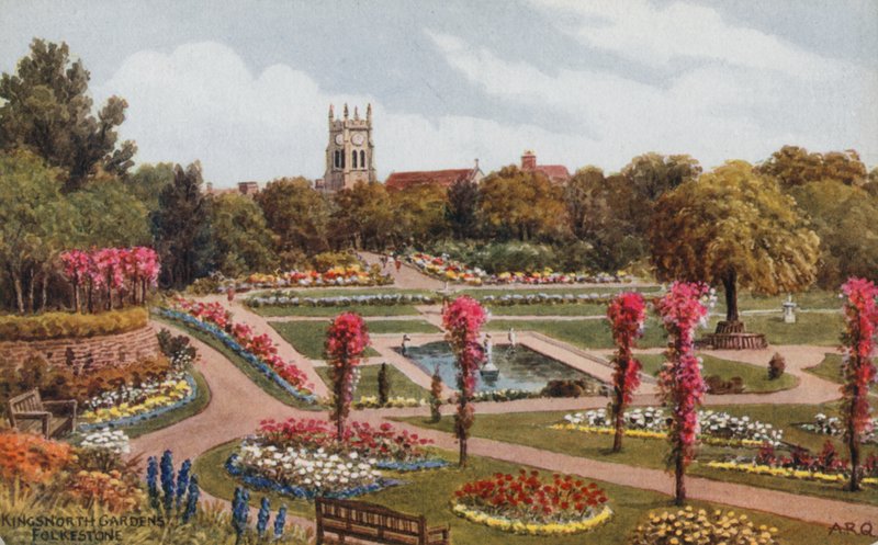 Jardines Kingsnorth, Folkestone de Alfred Robert Quinton