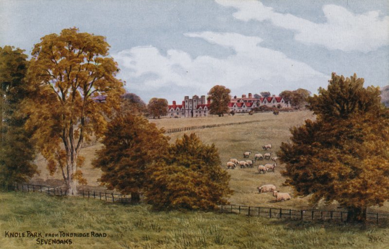 Knole Park, desde Tonbridge Road, Sevenoaks de Alfred Robert Quinton