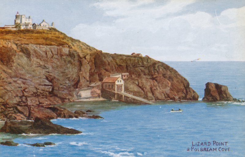 Lizard Point y Polbream Cove de Alfred Robert Quinton