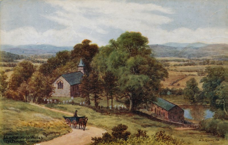 Llandrindod Wells, La Iglesia Parroquial de Alfred Robert Quinton