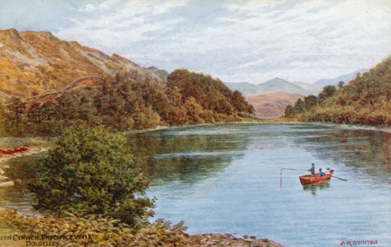 Llyn Cynwch, Paseo del Precipicio, Dolgelley de Alfred Robert Quinton