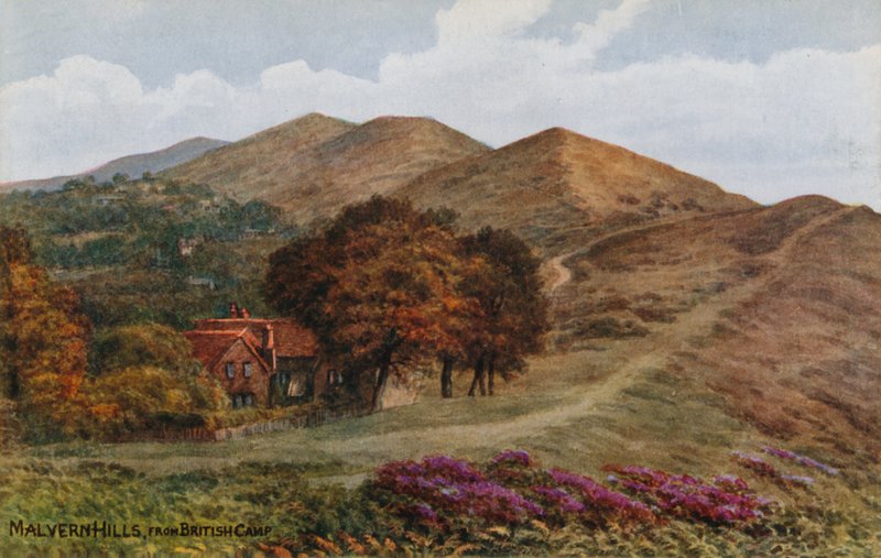 Colinas de Malvern, desde British Camp de Alfred Robert Quinton