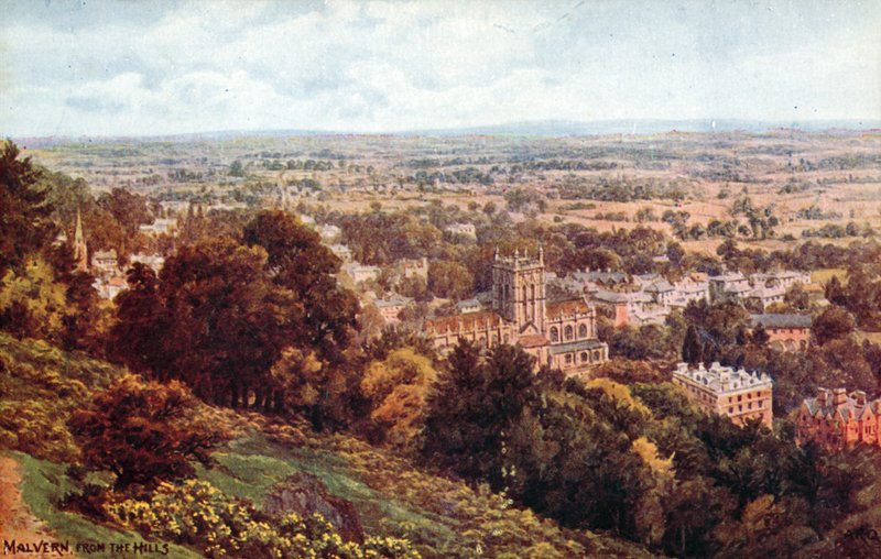 Malvern, desde las colinas de Alfred Robert Quinton