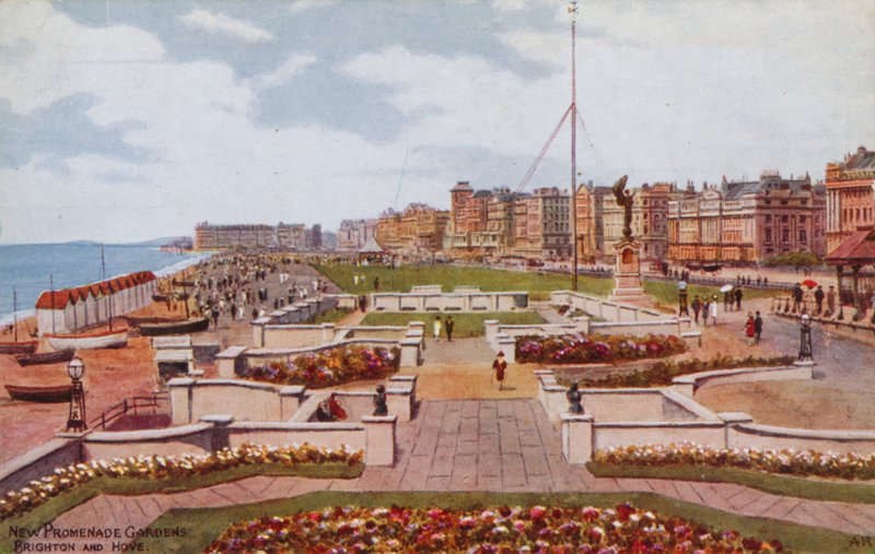 Nuevos Jardines del Paseo, Brighton y Hove de Alfred Robert Quinton
