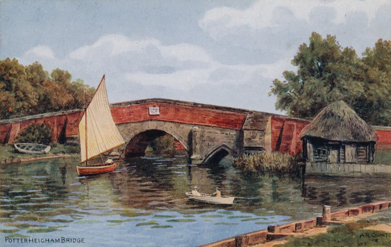 Puente de Potterheigham de Alfred Robert Quinton