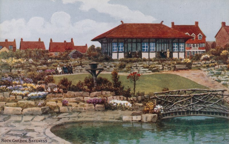 Jardín de rocas, Skegness de Alfred Robert Quinton