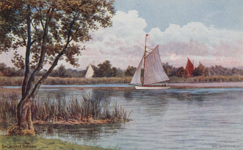 Salhouse Broad de Alfred Robert Quinton