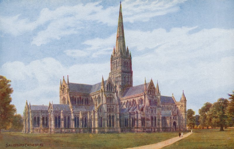 Catedral de Salisbury de Alfred Robert Quinton
