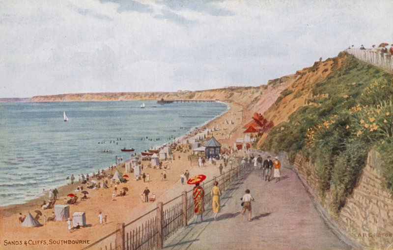 Arenas y acantilados, Southbourne de Alfred Robert Quinton