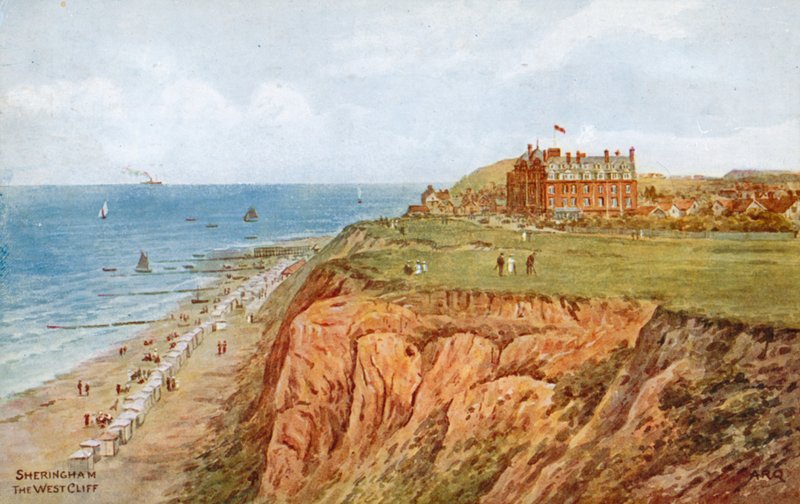 Sheringham, El Acantilado Oeste de Alfred Robert Quinton
