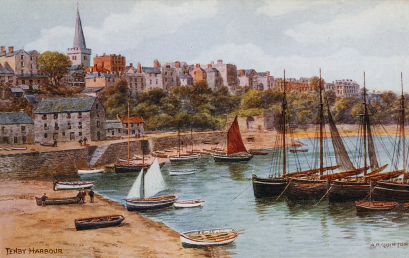 Tenby, Puerto de Alfred Robert Quinton