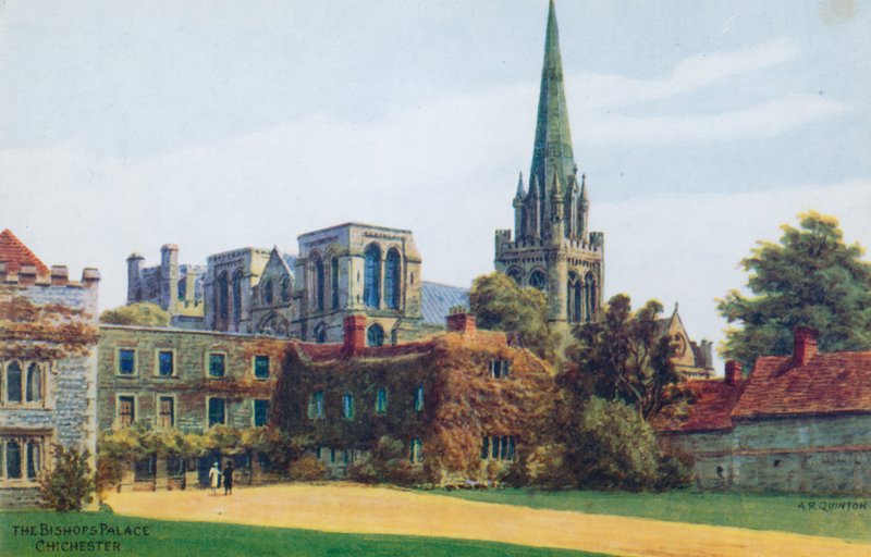 El Palacio Episcopal, Chichester de Alfred Robert Quinton