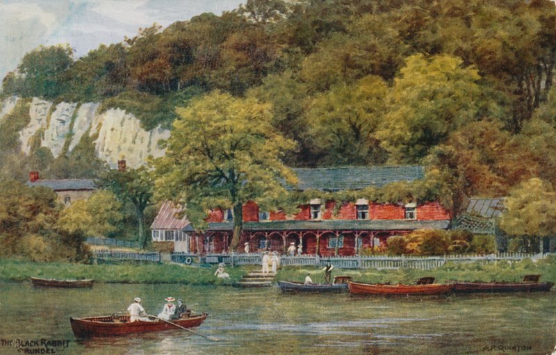 El conejo negro, Arundel de Alfred Robert Quinton