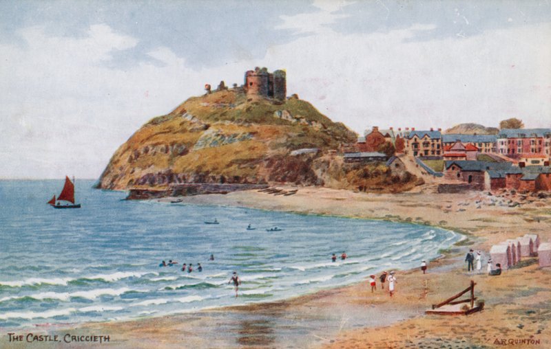 El castillo, Criccieth de Alfred Robert Quinton