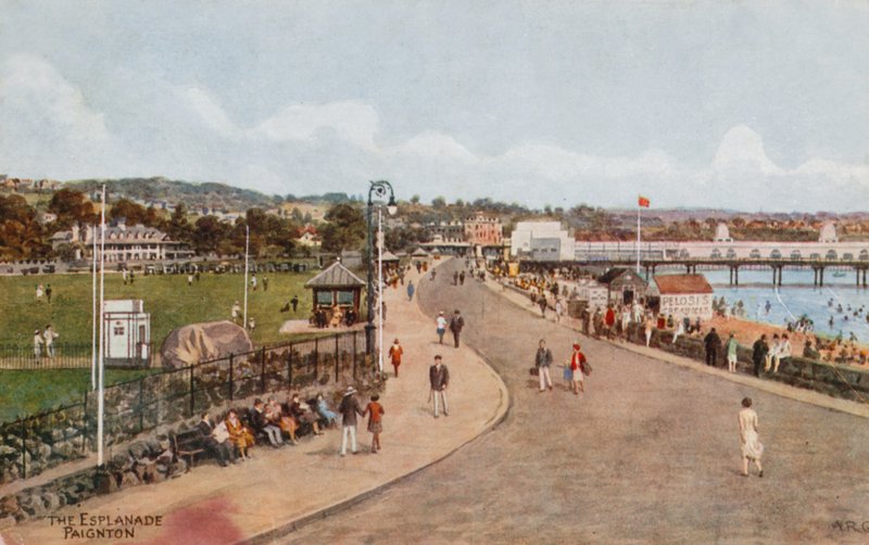 La explanada, Paignton de Alfred Robert Quinton