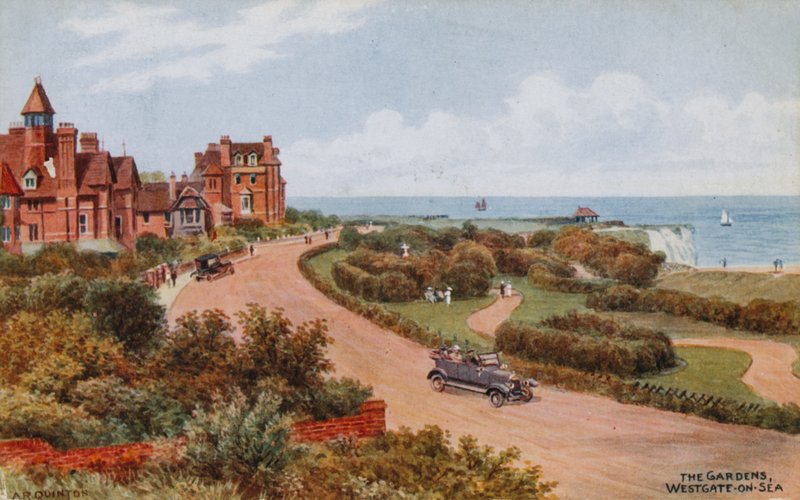 Los jardines, Westgate-on-Sea de Alfred Robert Quinton