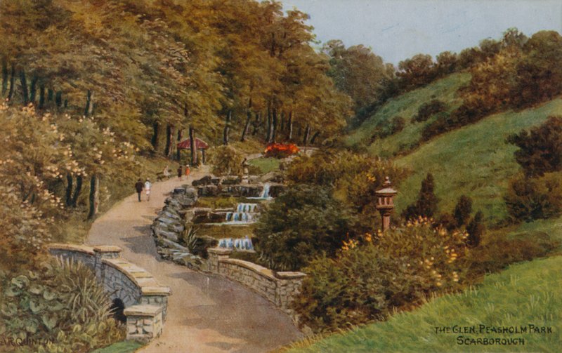 El Glen Peasholm Park, Scarborough de Alfred Robert Quinton