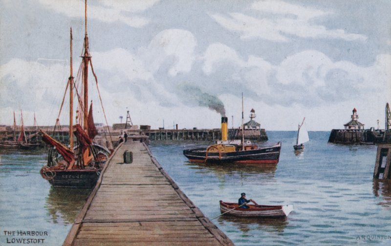El puerto, Lowestoft de Alfred Robert Quinton