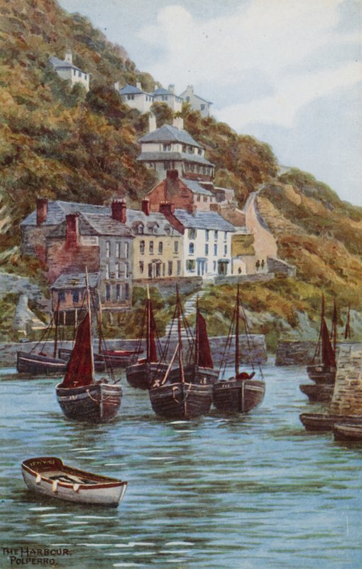 El puerto, Polperro de Alfred Robert Quinton