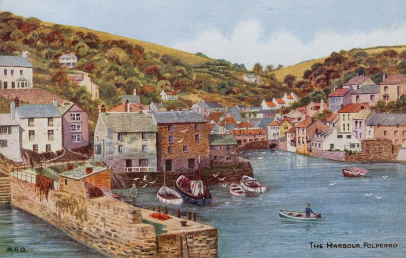 El puerto, Polperro de Alfred Robert Quinton