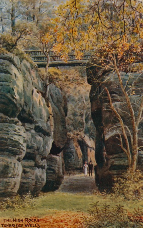 The High Rocks, Tunbridge Wells de Alfred Robert Quinton