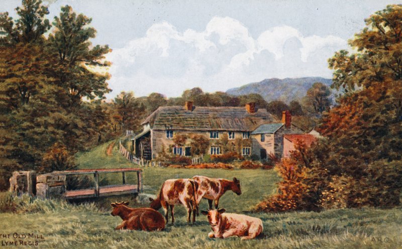 El viejo molino, Lyme Regis de Alfred Robert Quinton