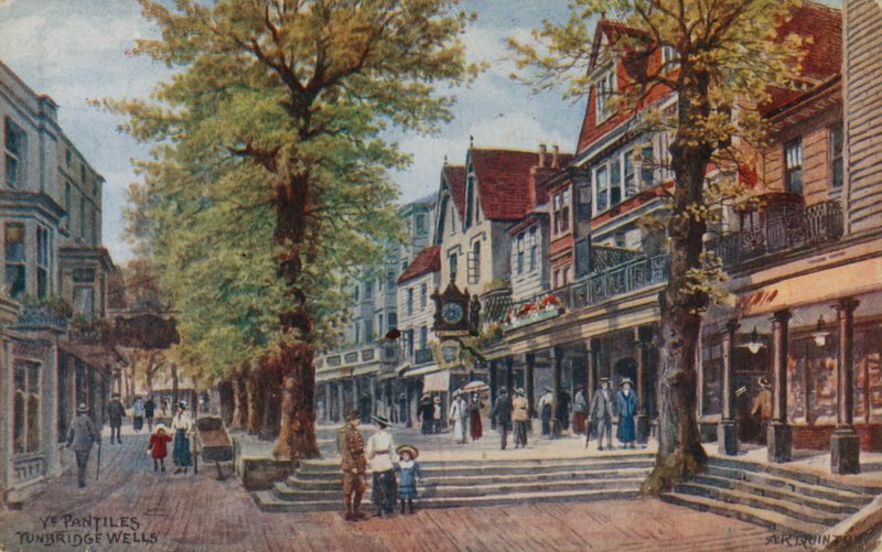 The Pantiles, Tunbridge Wells de Alfred Robert Quinton