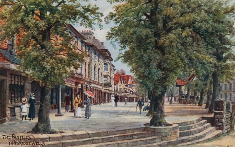 The Pantiles, Tunbridge Wells de Alfred Robert Quinton