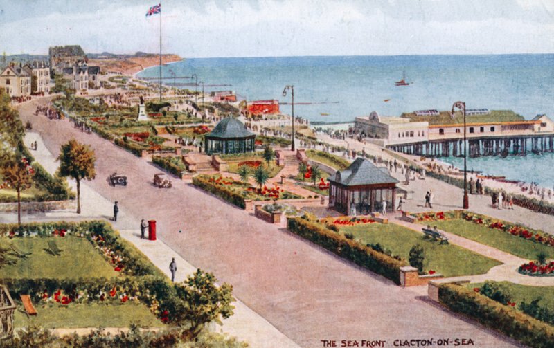 El Frente Marítimo Clacton-on-Sea de Alfred Robert Quinton