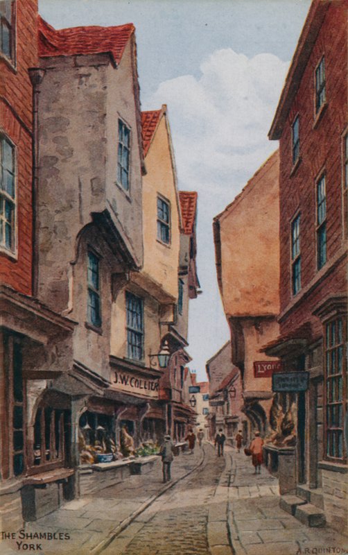 The Shambles, York de Alfred Robert Quinton