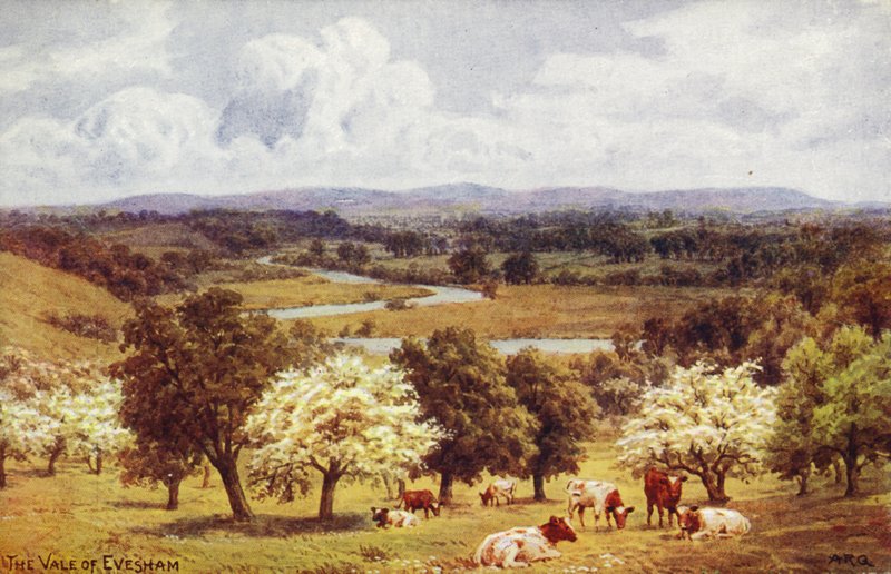 El Valle de Evesham de Alfred Robert Quinton