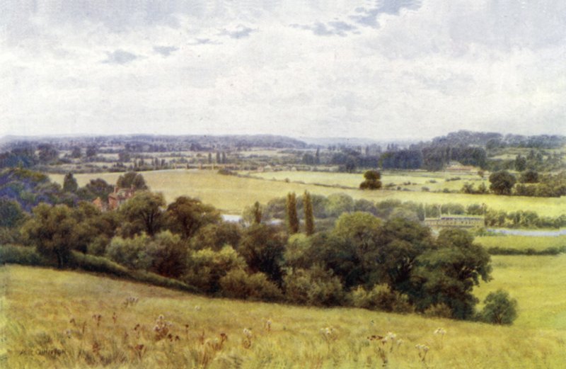 El valle de Shiplake, desde Hennerton de Alfred Robert Quinton