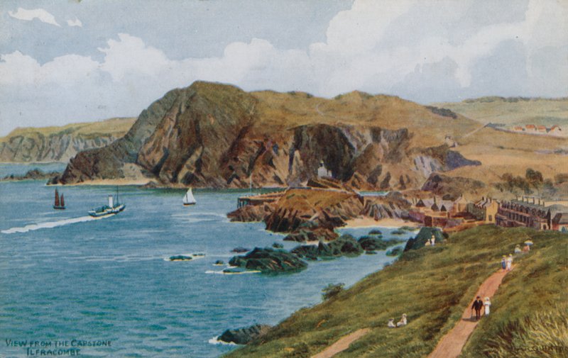 Vista desde el Capstone, Ilfracombe de Alfred Robert Quinton