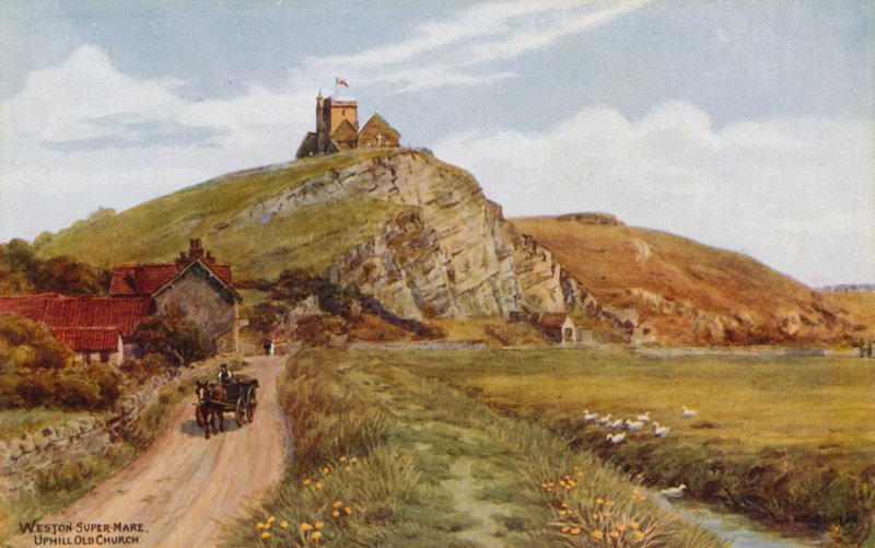 Weston-Super-Mare, Iglesia Vieja de Uphill de Alfred Robert Quinton