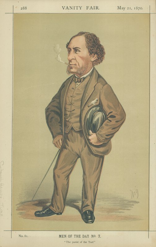 Sir Joseph Hawley (litografía a color) de Alfred Thompson