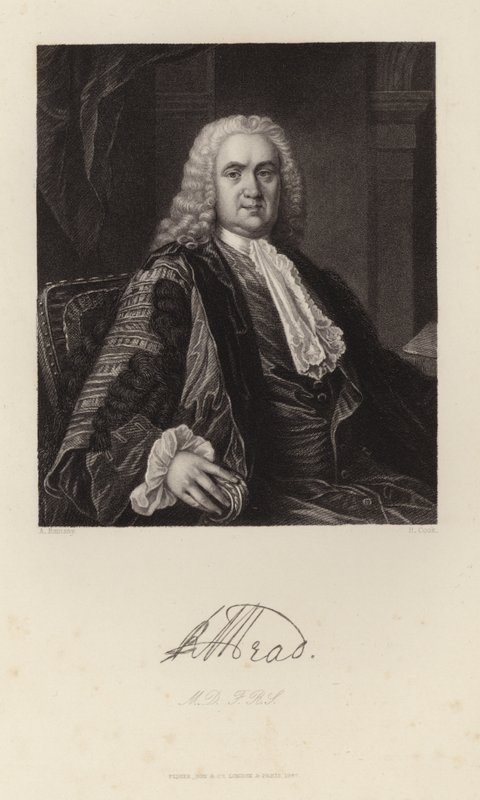 Richard Mead, 1847 de Allan Ramsay