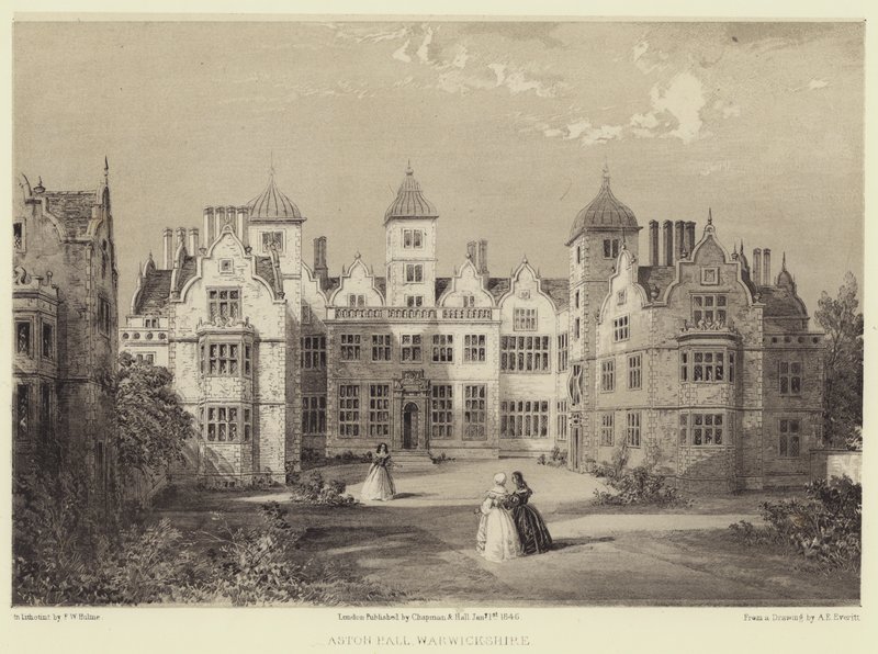 Aston Hall, Warwickshire de Allen Edward Everitt
